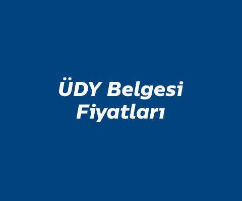 ÜDY Belgesi Fiyatlar